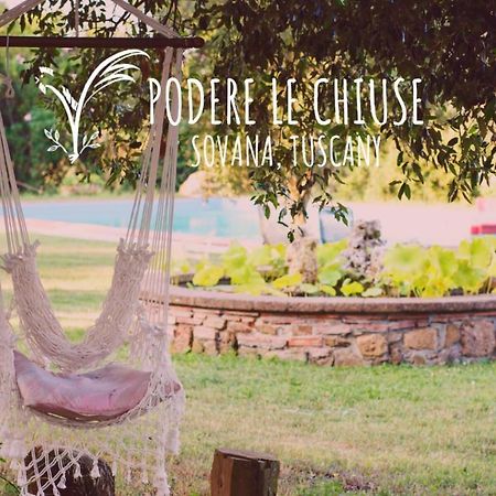 Podere Le Chiuse Sovana Kültér fotó